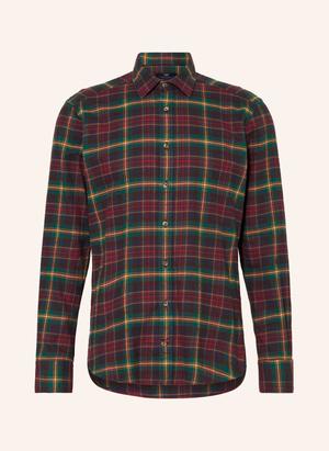 Strokesman's Koszula Flanelowa Regular Fit rot