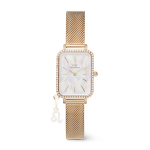 Daniel Wellington DW Watch Quadro Crystal Zodiac Evergold 20x26mm Gold