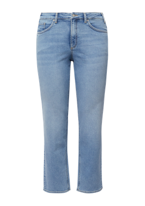 Dżinsy / Slim Fit / Średni stan / Prosta nogawka