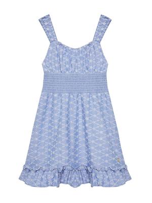 Guess Sukienka codzienna J5GK17 WH7K0 Niebieski Regular Fit