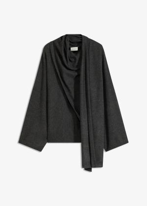 Cienki sweter z miękkiej mieszanki wiskozy