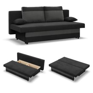 Kanapa NOLA Rozkładana Miękka Wygodna Sofa bez Podłokietników Łatwy Montaż