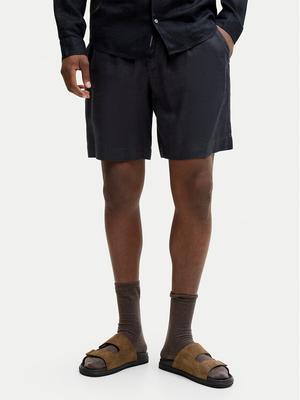 Jack & Jones Szorty materiałowe St. Bill 12253134 Czarny Wide Leg
