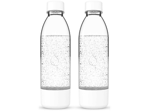Zestaw dwóch butelek 0,7L DAFI do saturatora PushAir Biały