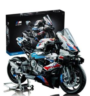 Klocki konstrukcyjne kolekcjonerski zestaw motocykl BMW M 1000 RR 42130