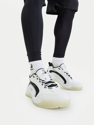 SHAQ Sneakersy EO-GOLIATH AQ95071M-WBZ Biały