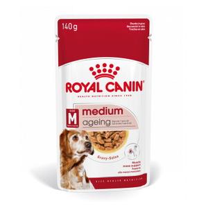 ROYAL CANIN Medium Ageing 7+ w sosie 10x140 g