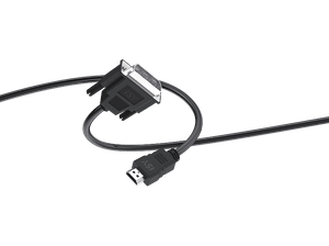 Kabel DVI - HDMI ISY IDV-5001 1.5m Czarny