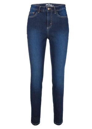 Dżinsy o kroju skinny, mid waist, ze stretchem