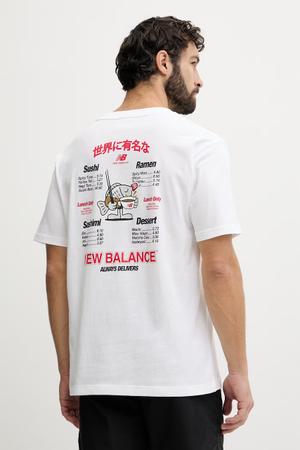 New Balance t-shirt męski bawełniany Ramen
