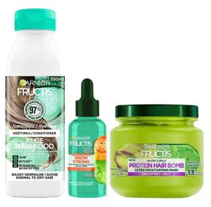 Zestaw Kosmetyków Do Włosów Przeciw Wypadaniu Serum Maska Odżywka Garnier
