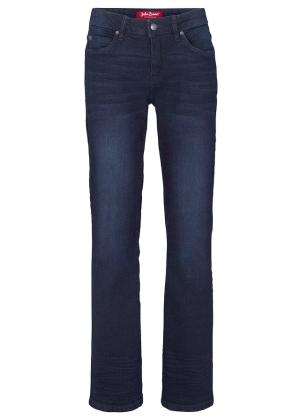 Jeansy ze stretchem o kroju bootcut, mid waist