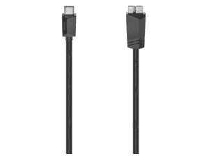 Kabel HAMA USB 3.2 A gen1 Typ C - Micro B 0.75 m 200655