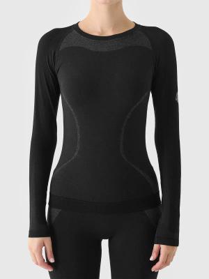 4F bielizna damska termoaktywna koszulka 4FWAW25USEAF201 czarna (M/L)