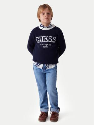 Guess Jeansy L6RA01 D58M2 Niebieski Straight Fit
