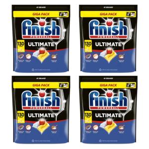 4x Kapsułki do zmywarki FINISH Ultimate Lemon 130szt