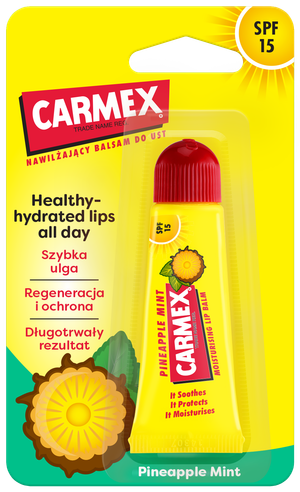 CARMEX Nawilżający Balsam do Ust Classic Pineapple Mint