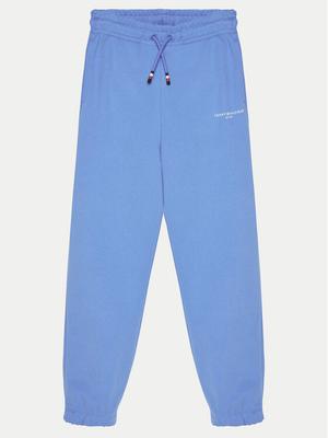 Tommy Hilfiger Spodnie dresowe KS0KS00596 Niebieski Regular Fit
