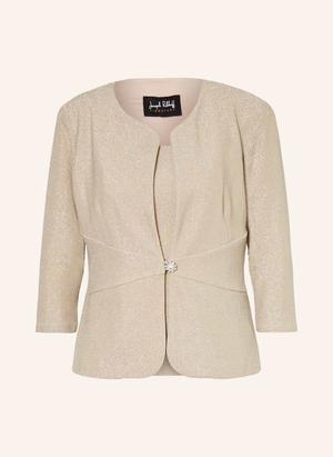 Joseph Ribkoff Signature Zestaw: Blezer I Top Z Ozdobnymi Kamykami beige