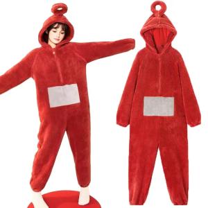 PRZEBRANIE PIŻAMA ONESIE TELETUBBIES TELETUBISIE KOSTIUM PO CZERWONY XL