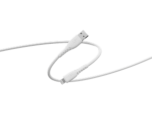 Kabel ISY IUC-1105 USB-A do Lightning 60cm Biały