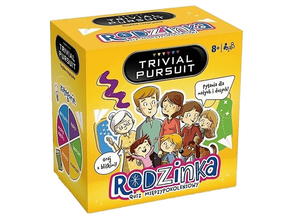 Gra quizowa WINNING MOVES Trivial pursuit: Rodzinka Wielokolorowy