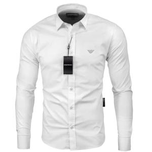 KOSZULA EMPORIO ARMANI BIAŁA MĘSKA SLIM FIT