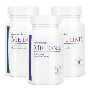 3x Metonil – naturalne wsparcie stawów, kości, mięśni i skóry 30 kaps