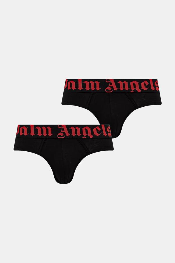 Palm Angels slipy męskie z bawełną 2-pack