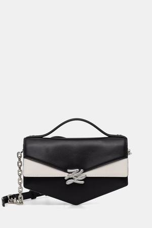 Karl Lagerfeld torebka crossbody damska skórzana Karl Lagerfeld Studio