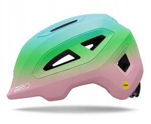 GIRO kask rowerowy dziecięcy Scamp Mips II różowo-zielony EU [MT LT PNK/V GRN FD] (47-51)