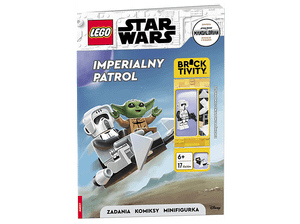 Książka z klockami LEGO Star wars. Imperialny Patrol