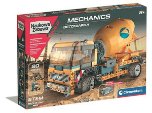Zestaw CLEMENTONI Laboratorium mechaniki Betoniara (50807)