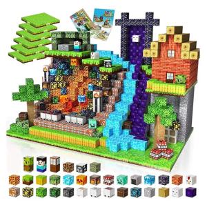 KLOCKI MAGNETYCZNE PIXEL 100 EL MOCNE MAGNESY SZEŚCIANY KONSTRUKCYJNE 3D