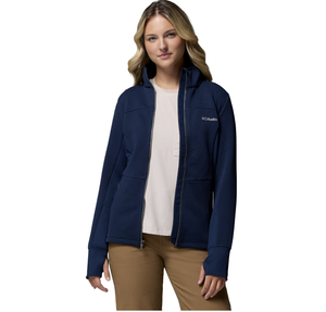 COLUMBIA bluza damska na zamek Roffe Ridge III granatowy (S)