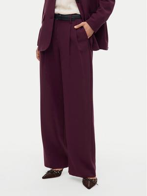 Vero Moda Spodnie materiałowe Michell 10336373 Fioletowy Wide Leg