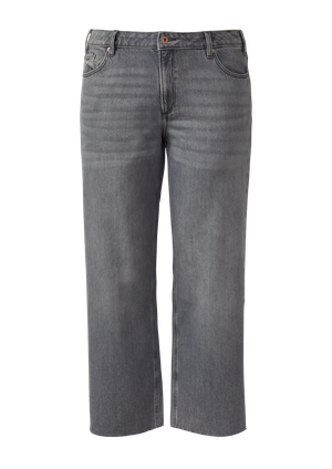 Dżinsy Catie / Slim Fit / Średni stan / Szeroka nogawka