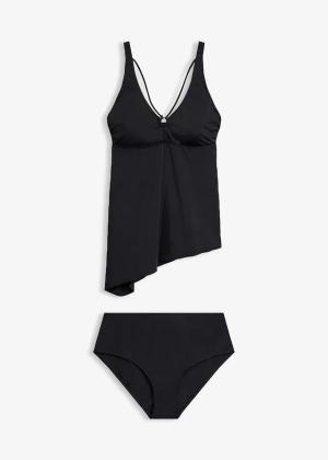 Tankini z ozdobnym kółkiem (2 części)