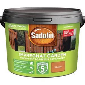 Impregnat Dekoracyjny do drewna ogrodowego Garden Piniowy 9 l Sadolin