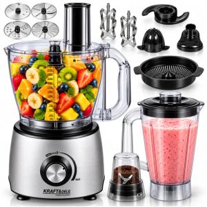 ROBOT KUCHENNY WIELOFUNKCYJNY 1800W BLENDER WYCISKARKA MALAKSER SZATKOWNICA