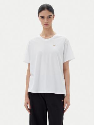 EA7 Emporio Armani T-Shirt 7W000029 AF10373 U0002 Biały Loose Fit