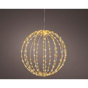 Kula metalowa microLED zewnętrzna 38 cm