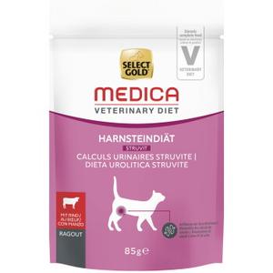 SELECT GOLD Medica Dieta przy kamicy moczowej Wołowina 24x85 g
