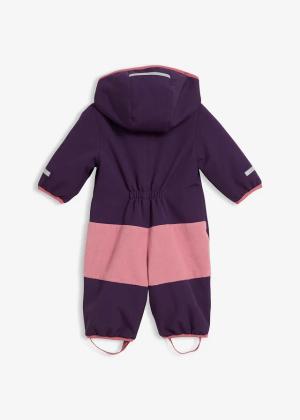 Wodoodporny kombinezon niemowlęcy softshell z kapturem