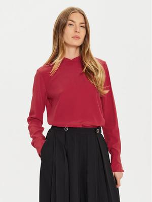 TWINSET Bluzka 242TT2341 Czerwony Regular Fit