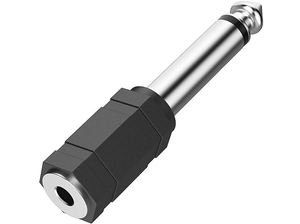 Adapter HAMA Gniazdo Mono Jack 3,5 mm - Wtyk 6,3