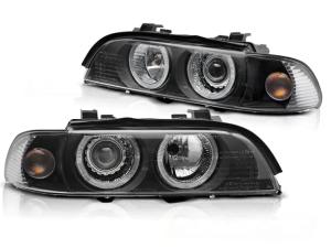 LAMPY BMW E39 00-03R LIFT RINGI XENON D2S/H7 DEPO BLACK
