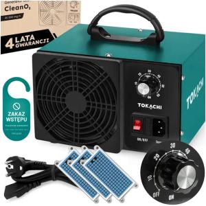 GENERATOR OZONU MOCNY OZONATOR DO POWIETRZA PROFESJONALNY TIMER 40 000 MG/H