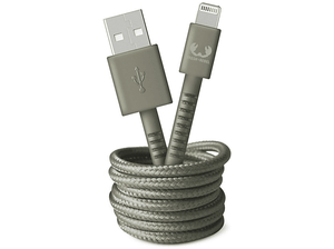Kabel USB FRESH N REBEL USB-A to Lightning Fabriq Dried Green 2m