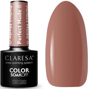 Claresa Lakier Hybrydowy Perfect Nude 8 5g
